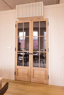 Wooden Door by @doridoorsnyc