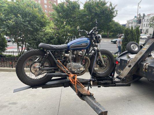 Motorcycle Towing