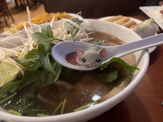 Pho. Cozy soup on a chilly day