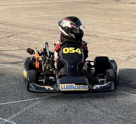 Driving out to the track, they let you have open practice with 15 minute rental sessions in between if someone's there for rentals