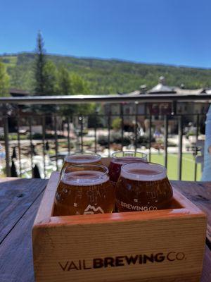 Beautiful view. Great brews.