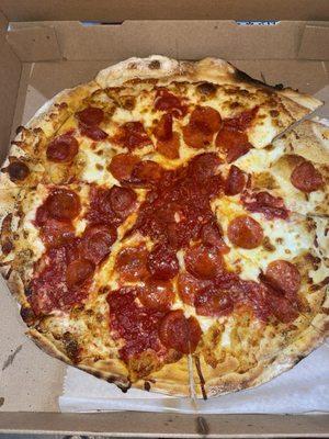 Pepperoni pizza