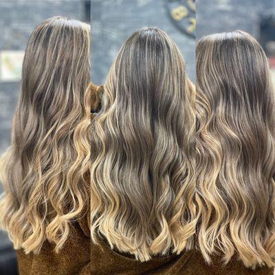 balayage color