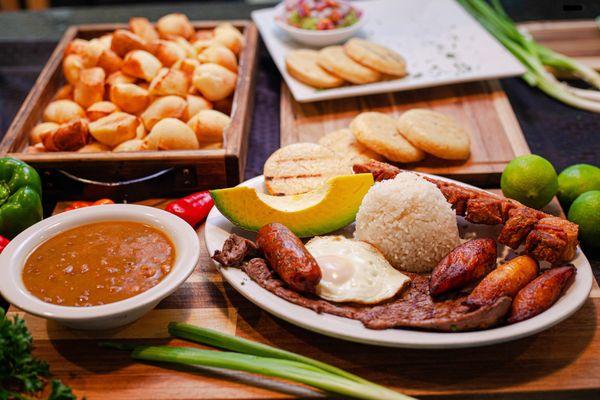 Bandeja Paisa - Famous Colombian Plater