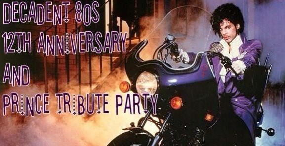 Decadent 80s  12 year anniversary party