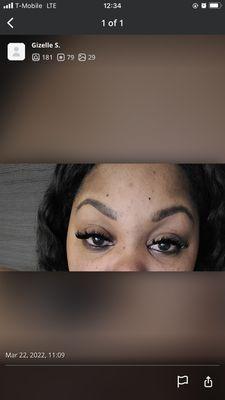 Happy Costumer shared her Eyebrows Shape!!