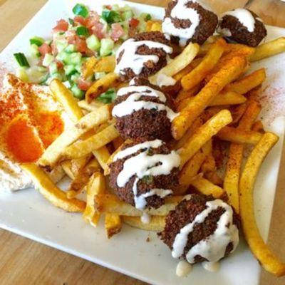 Falafel plate B'shefa