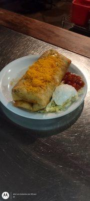 Fried burrito