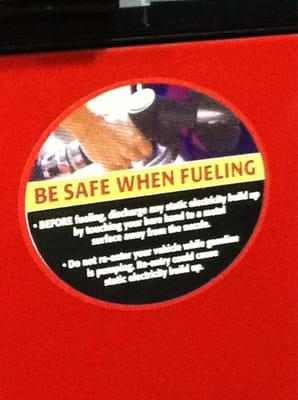 Practice safe fueling, y'all!!!