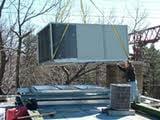 New roof top for a local business at discounted prices. Need a new roof top call us Ram Air Heating & Cooling (518) 636-7262