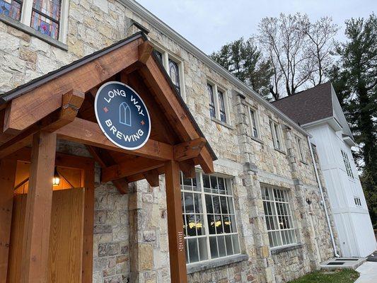 Old church turned brewery.