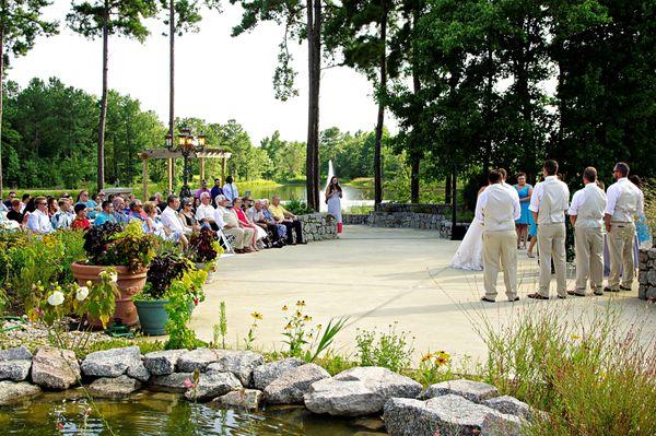 Garden Wedding Ceremony At Mariani's Venue 8-1-2019