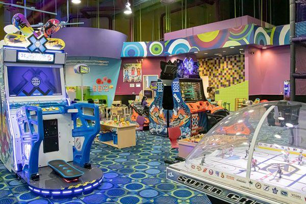 Kids Quest also features FREE-to-play arcade games!