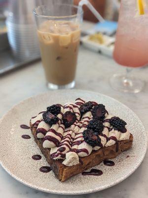 Blackberry Mascarpone Toast