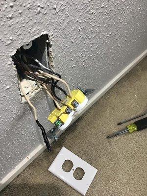 Electrical hazard workaround