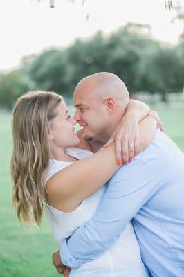 Houston Engagement session at Hermann Park