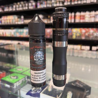 Mech Mod with Dead Mans Hand Dessert