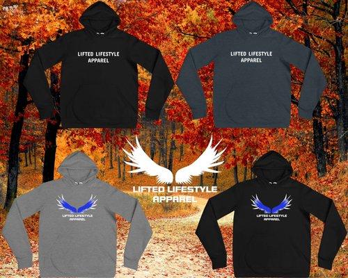 Stay warm this fall in one of our LLA hoodies!