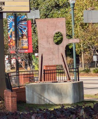 Hello Goodbye sculpture, Columbia