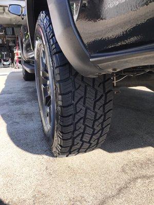 Awesome new bigfoot tires