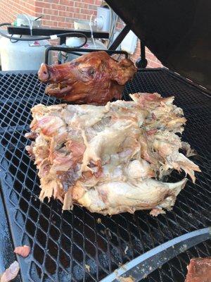 Oh man!! My grandmas 100th birthday pig roast. So damn AMAZING!!!!