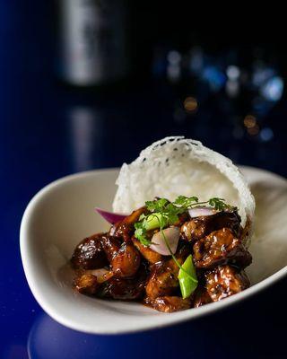 Stir-fried black pepper beef ribeye