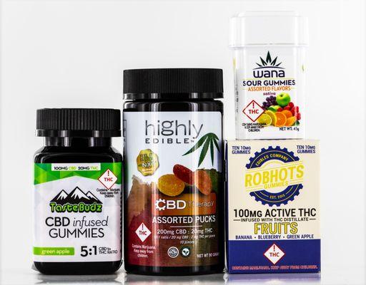 Come in and find your favorite brand of edibles.