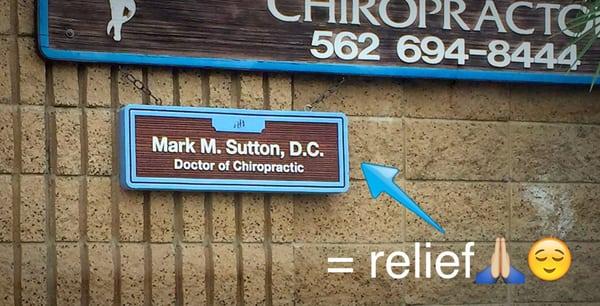 Not just a chiropractor; he takes a very holistic and non-conventional approach to healing.