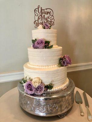 Joys of making a 3 tier Wedding cake