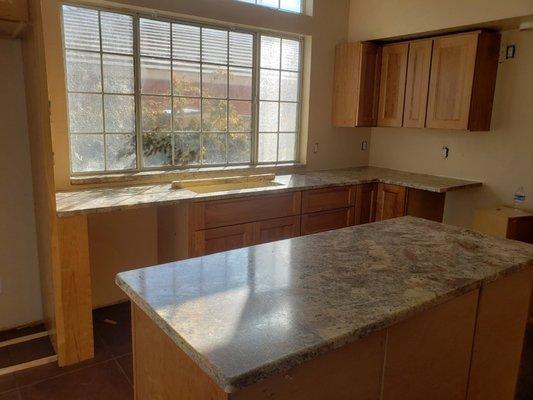 Granite countertops