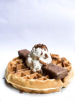 Our Brunch Tim Tam Waffle