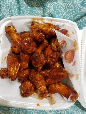 20pc honey bbq wings