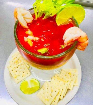 Shrimp coctel