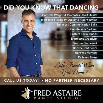 So many benefits to dancing!