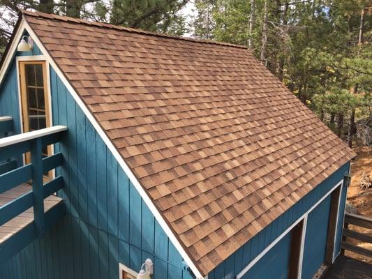 Steep roof completed in south lake tahoe