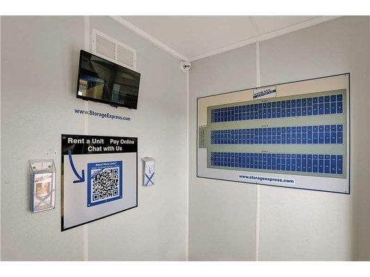 Security Screens - Storage Express at 1125 Hickox Dr, Lincoln, IL 62656