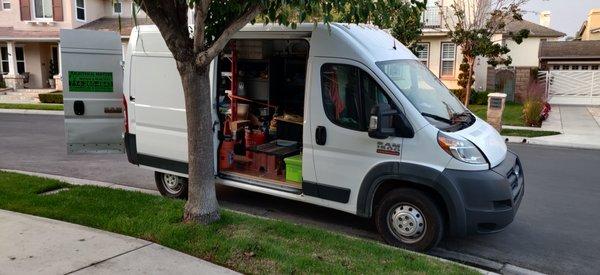 Electrical service van