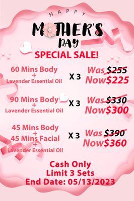 Greensboro Head 2 Feet Massage Body Massage Mother's Day Gift certificate Big Sale!