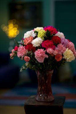 Beautiful carnation bouquet!