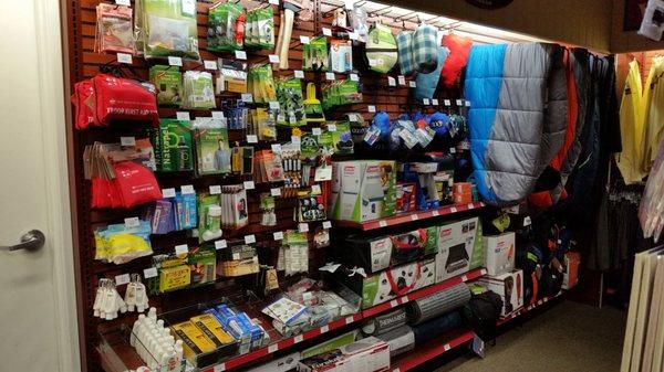 Nor'West Scout Shop carries all the necessary camping gear for new and seasoned Scouts.