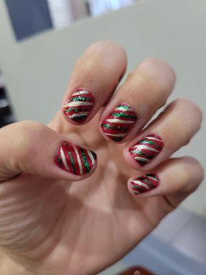 Fun holiday nails