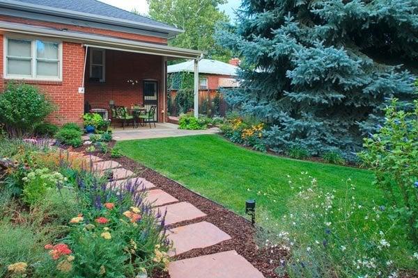 We offer landscape design including hardscapes, flower beds, water features, walls, and more.