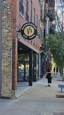 Storefront sign