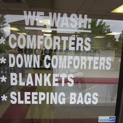 Wash and Fold Services Offered