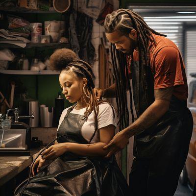 Are you looking for a professional dreadlock stylist who can transform your hair into a work of art? Book an appointment today