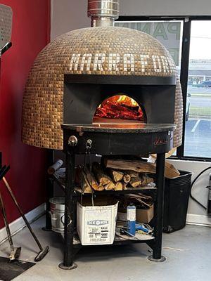 Real wood fired pizza