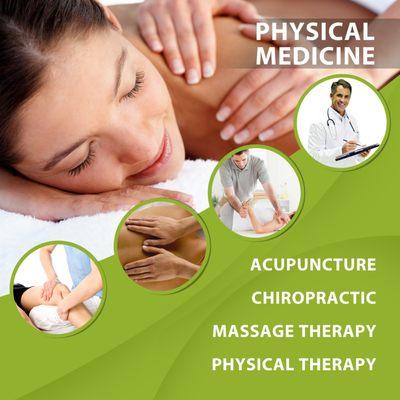 We offer a variety of treatments such as chiropractic care, massage therapy, dry needling and physical therapy.