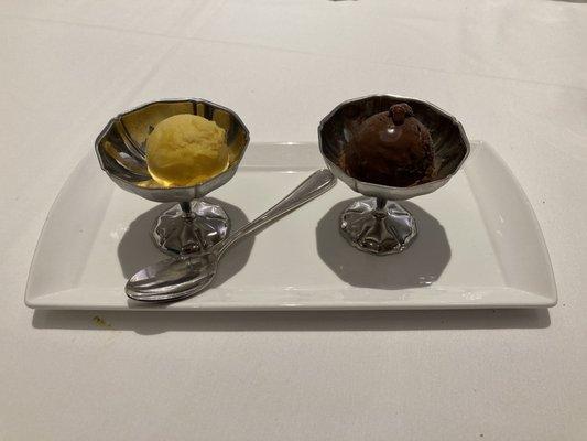 Vegan Passion Fruit & Chocolate Sorbet