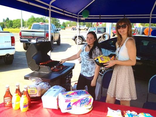 Customer appreciation BBQ!