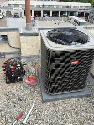 ac unit on roof